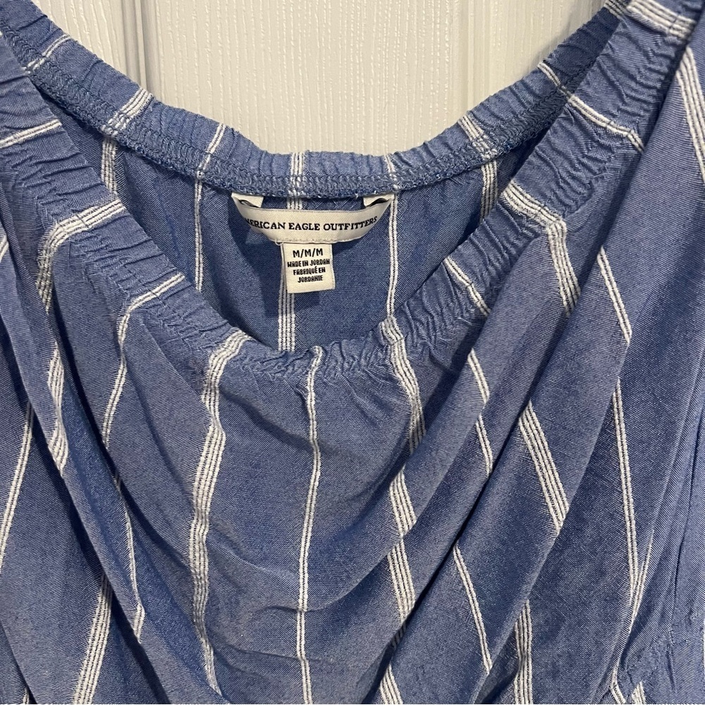American Eagle Ruffled Off Shoulder Mini Dress - Picture 6 of 11